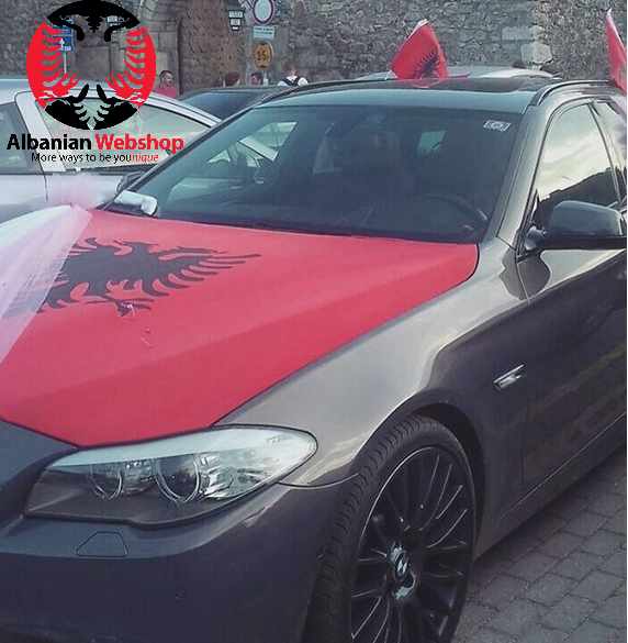 Albanian Flag for Cars
