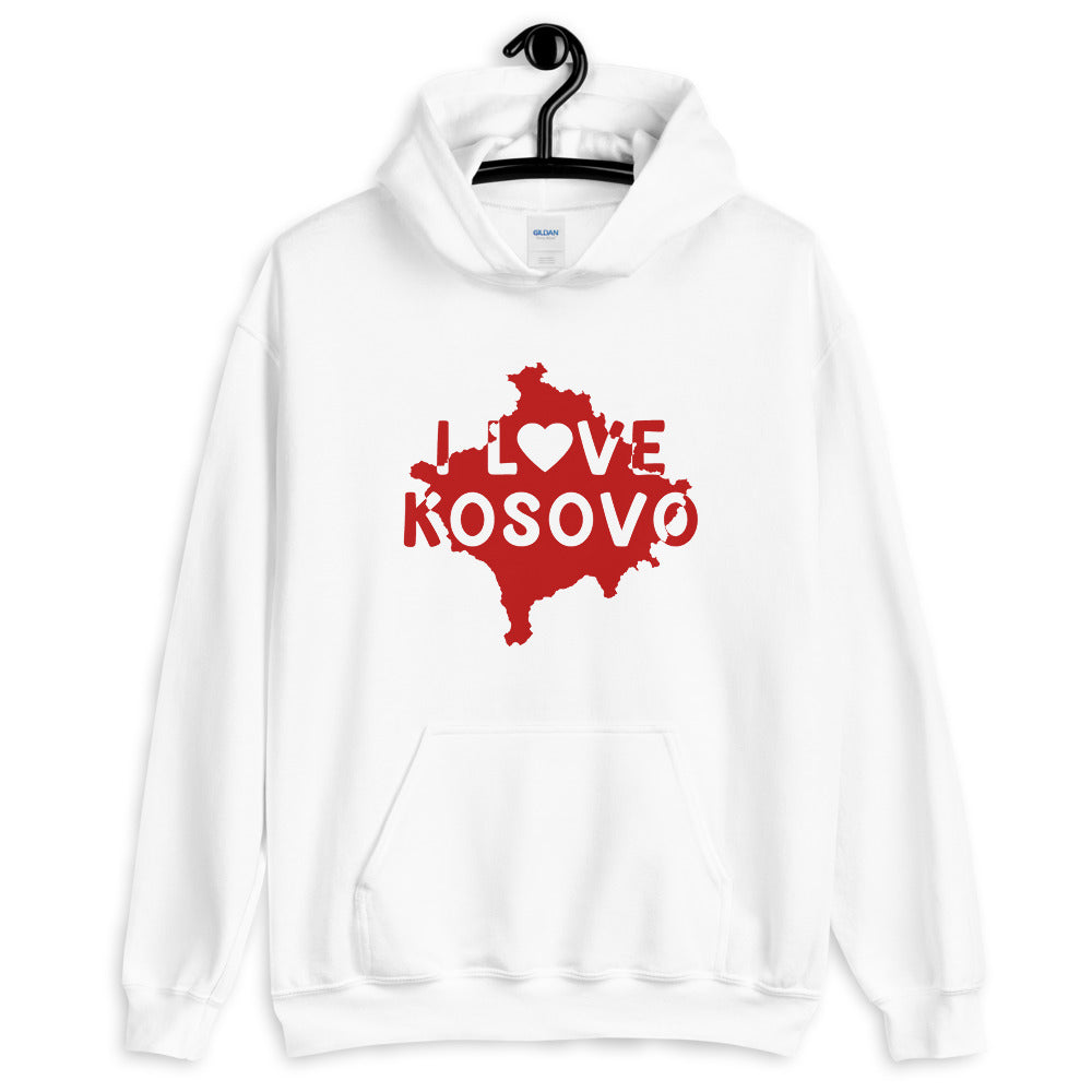 I Love Kosovo - Men's Hoodie