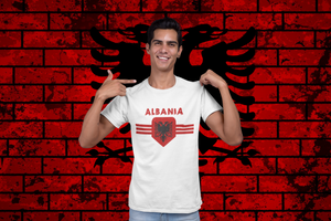 Albania Men T-shirt White