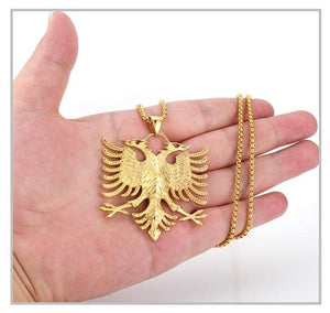 Eagle Necklace Golden Color