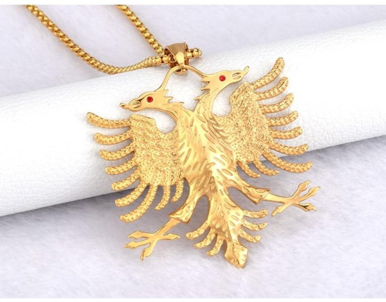 Eagle Necklace Golden Color