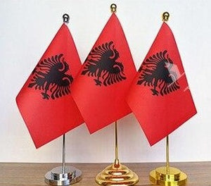 Albania Office Desk Flag