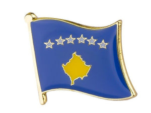 Kosovo Flag Pin Badge