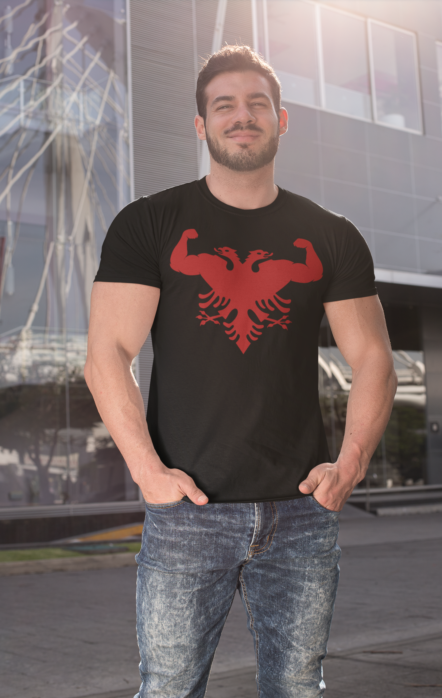Powerful Albanian eagle