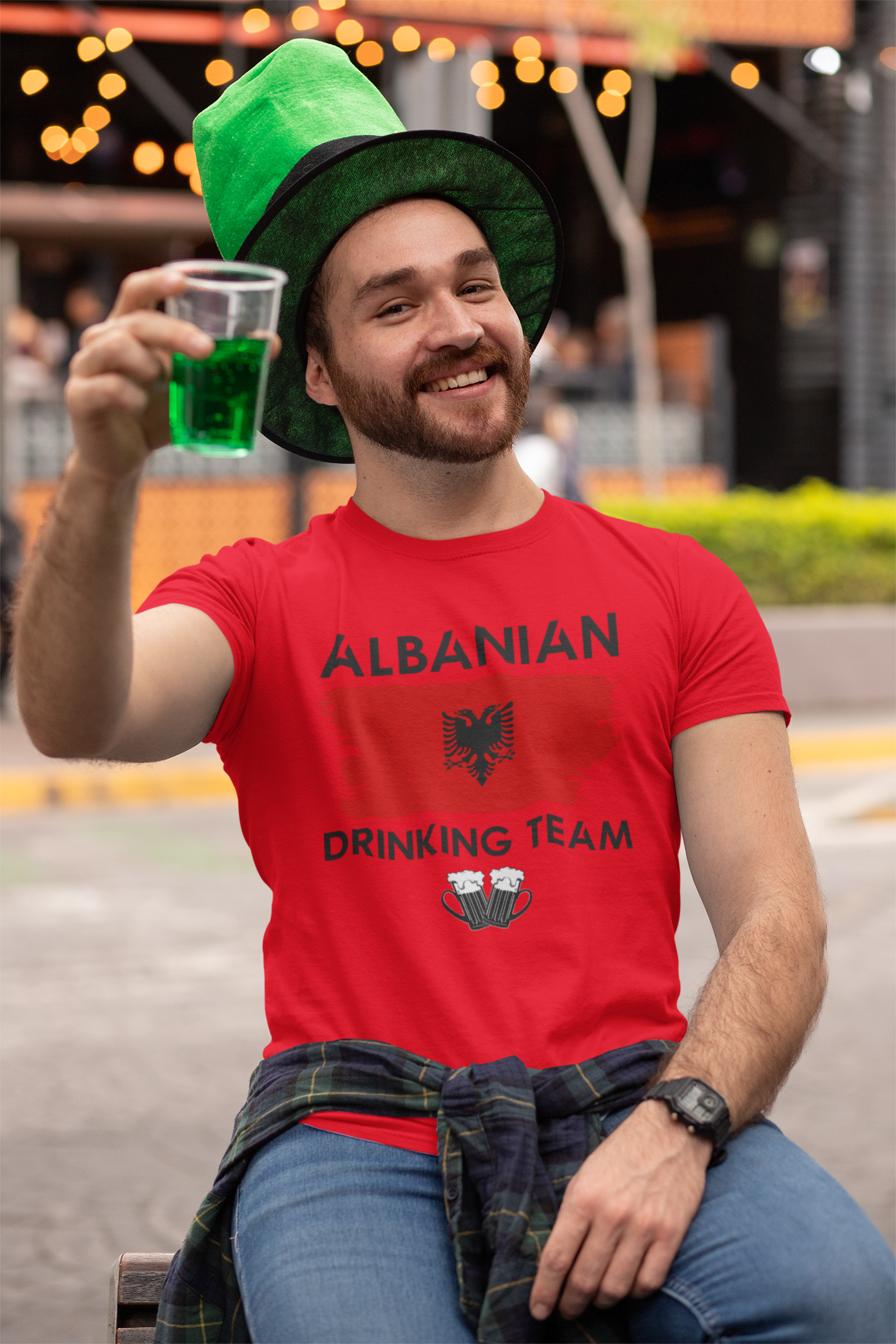 Drinking team - Red T-shirt